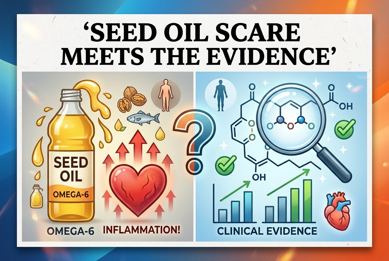 The Seed Oil Scare Meets the Evidence