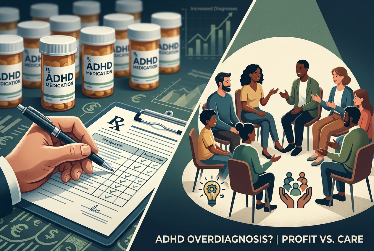 ADHD Is Overdiagnosed Because Pills Are Profitable