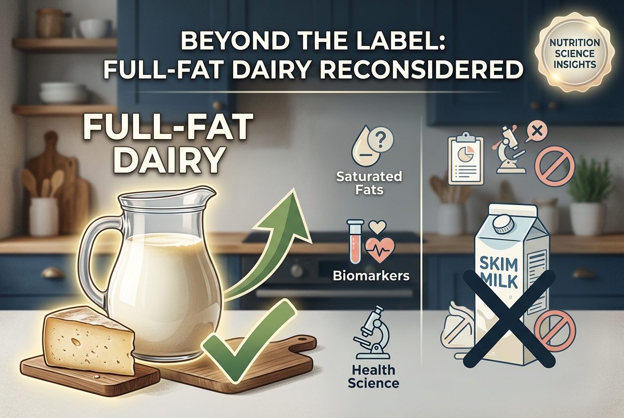 Full-Fat Dairy May Not Be the Villain You Were Told