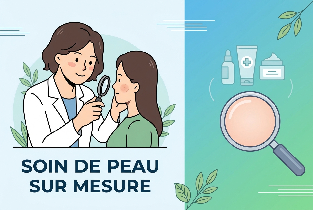 Une peau nette nécessite un traitement soigneux, pas des solutions rapides
