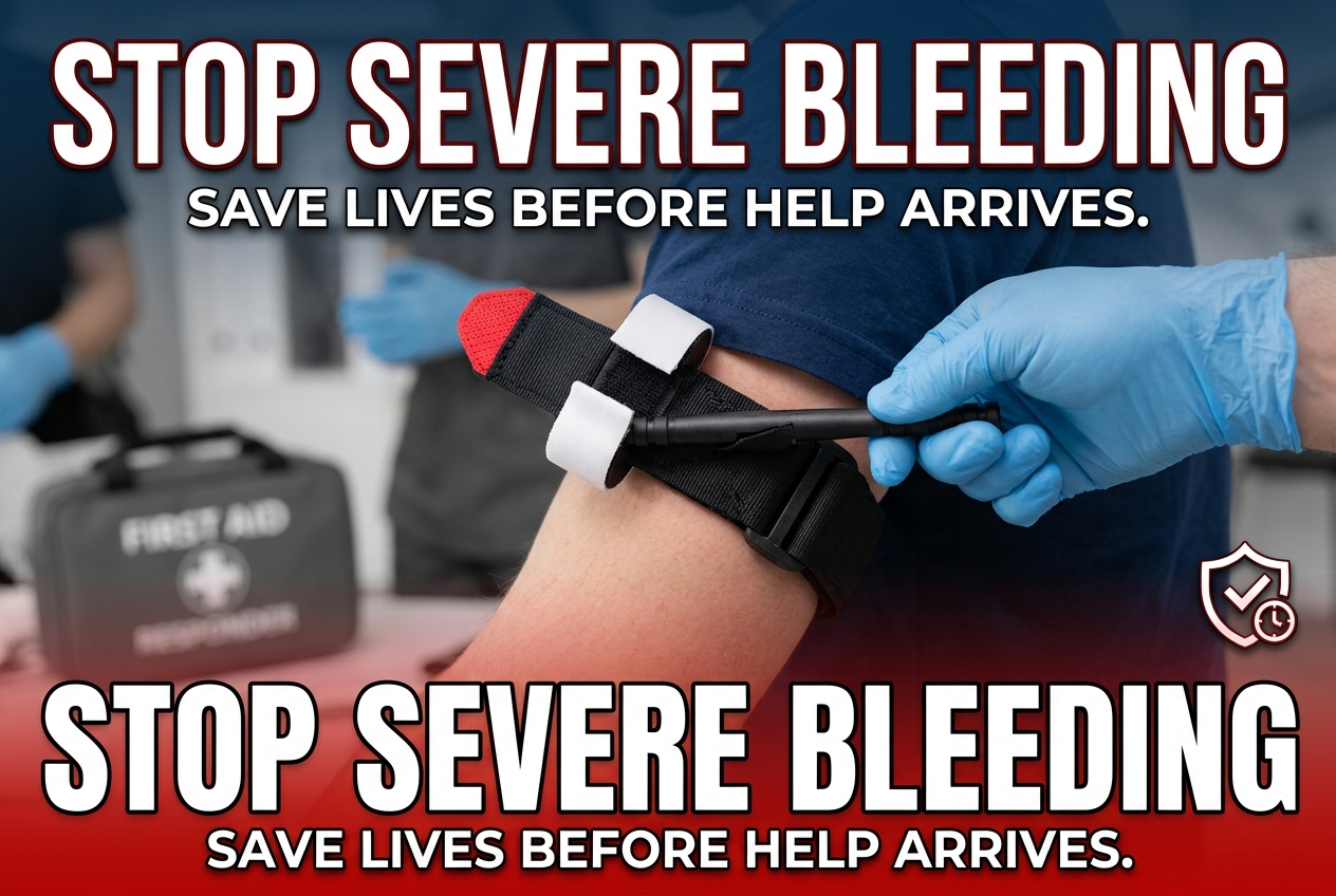 Stop Severe Bleeding Before Help Arrives