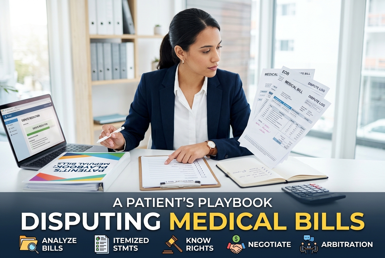 A Patient's Playbook to Disputing Medical Bills