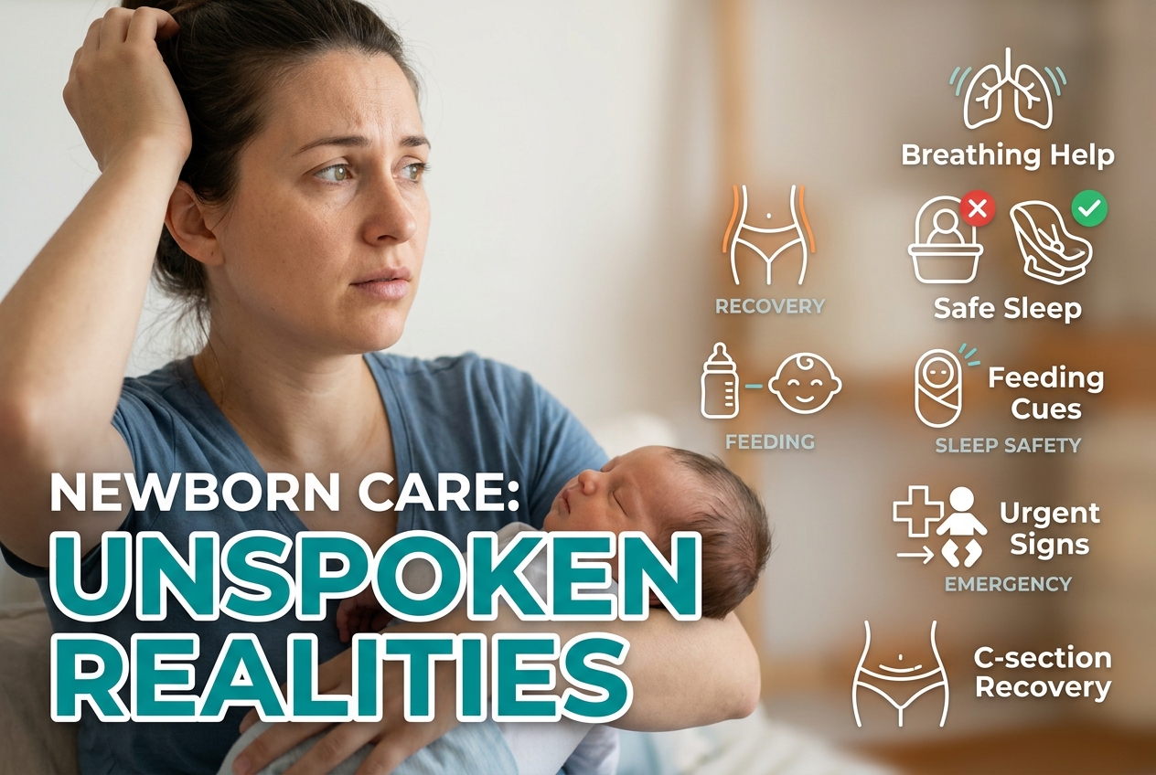 What Newborn Care Books Don’t Warn You About