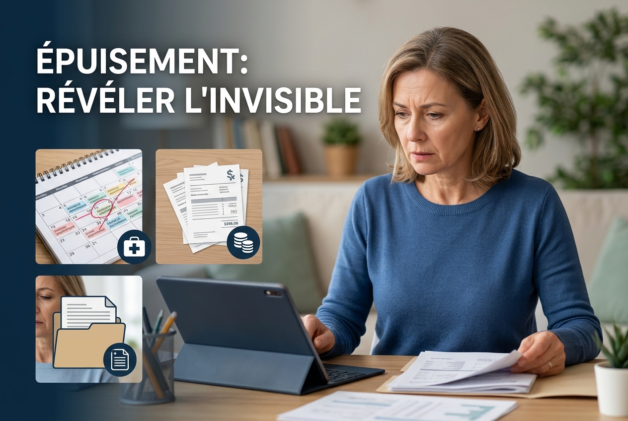 Ce que personne ne vous dit sur la routine quotidienne et l'épuisement liés aux soins familiaux