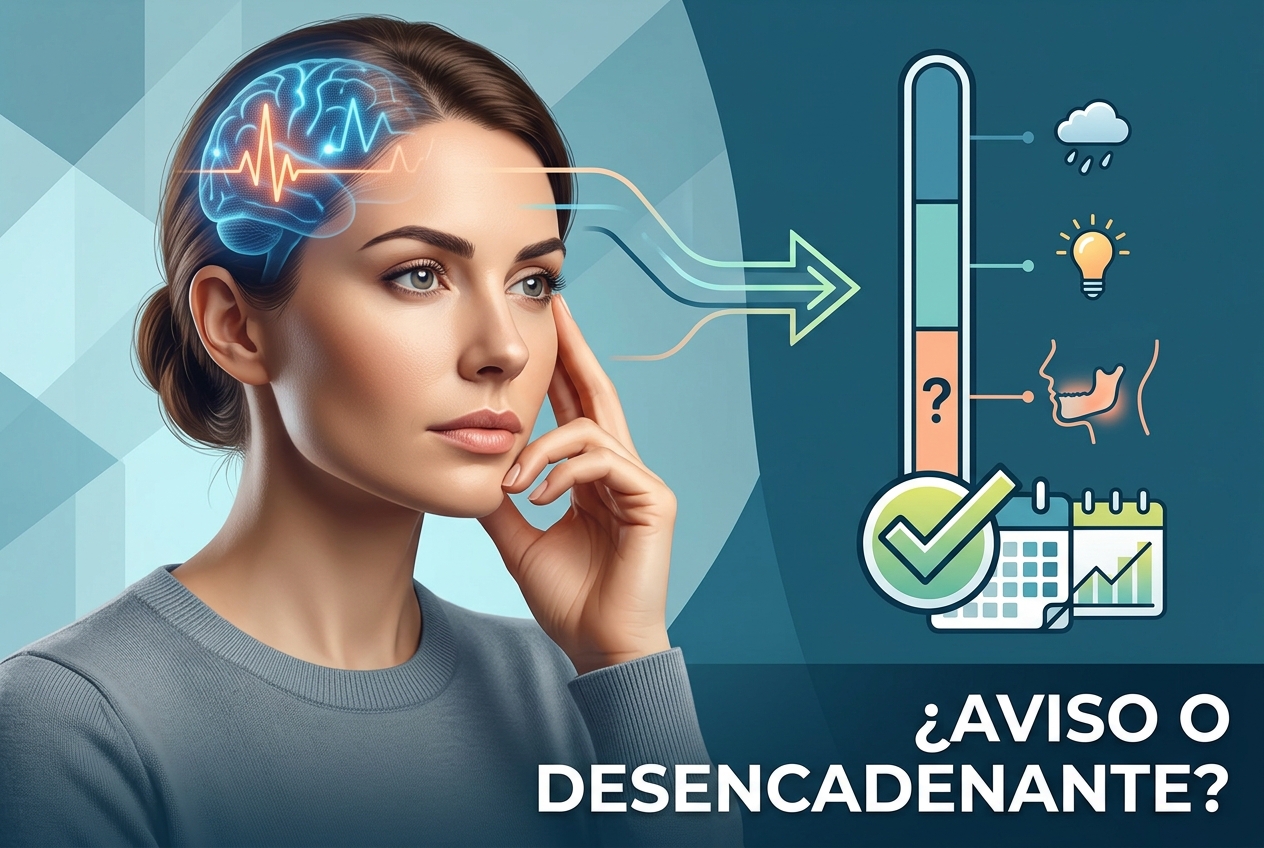 Tu migraña puede comenzar horas antes de que te duela la cabeza