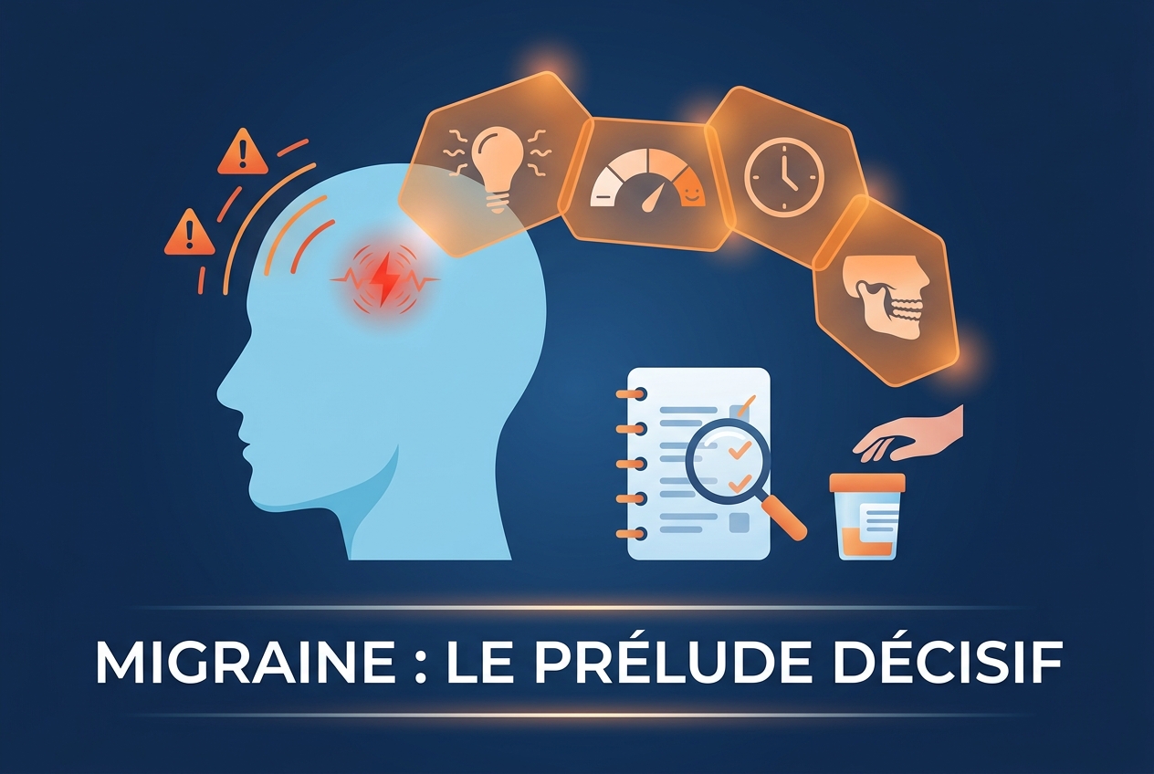 Votre migraine peut commencer des heures avant que votre tête ne fasse mal