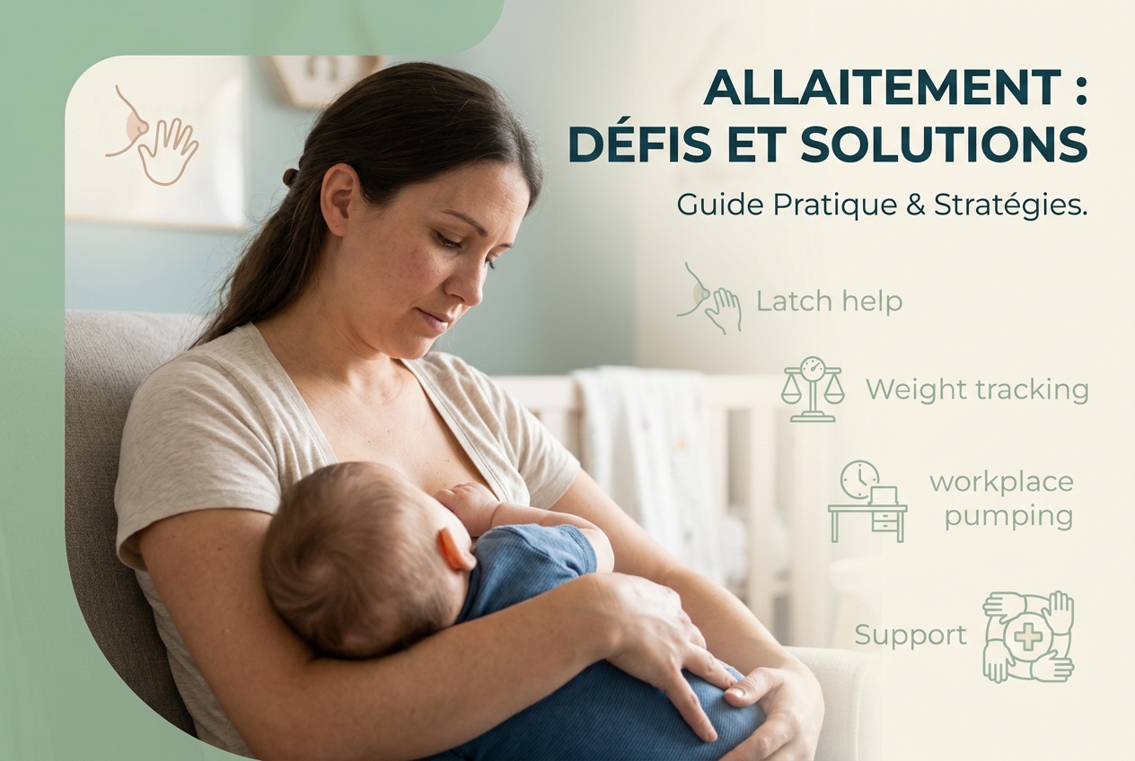 Pourquoi l'allaitement maternel semble plus difficile que prévu et ce qui aide vraiment