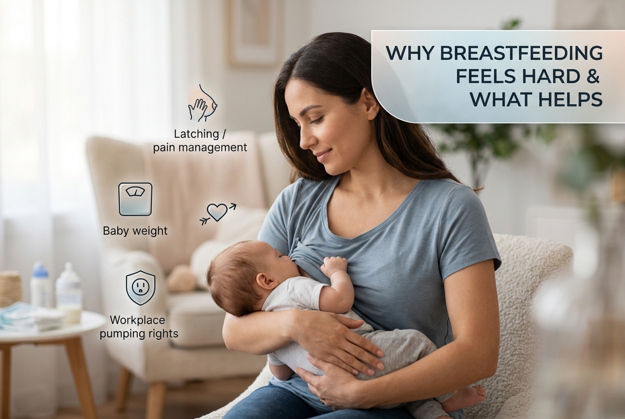 Why Breastfeeding Feels Harder Than You Expect and What Actually Helps