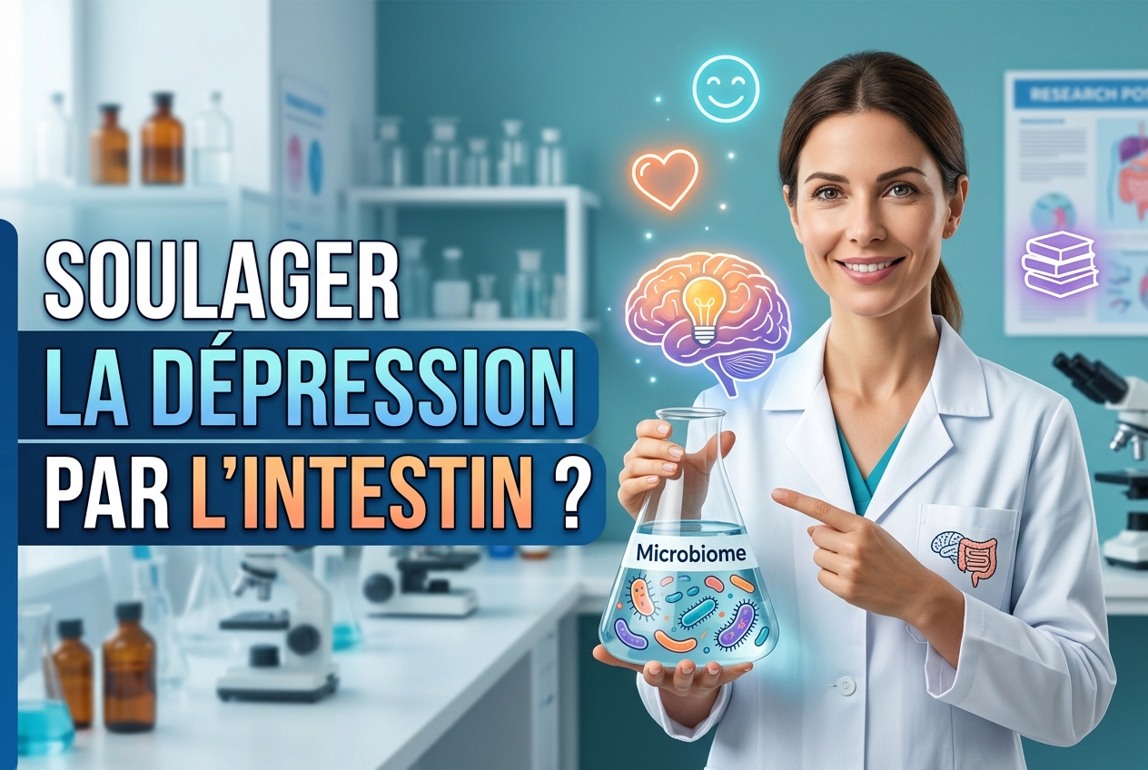 Les bactéries de votre intestin peuvent-elles soulager la dépression ?