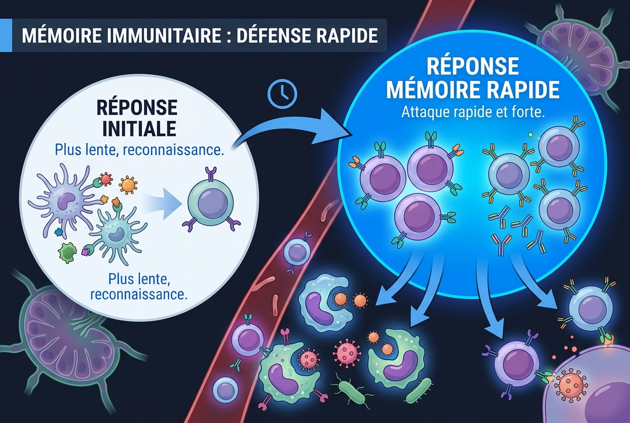 How Immune Memory Powers Rapid Infection Defense