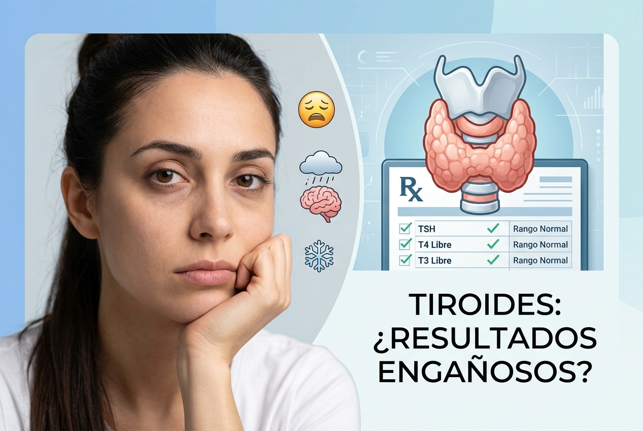 Resultados normales de tiroides pueden ocultar un problema real