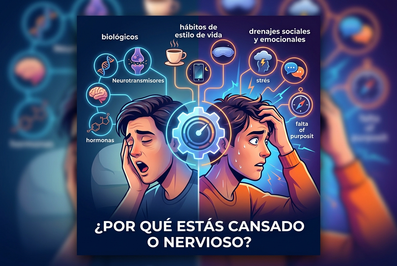 Por qué te sientes somnoliento o nervioso en momentos inapropiados