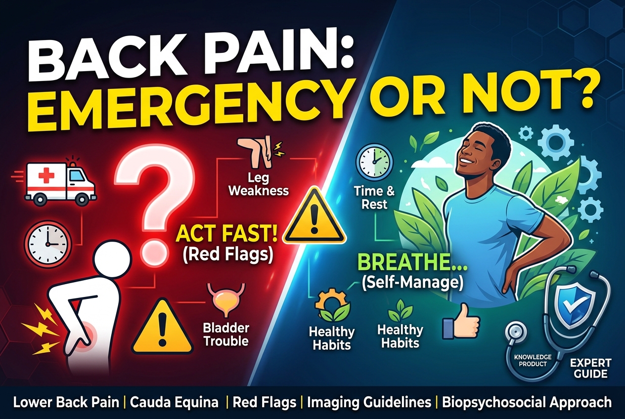 When Back Pain Is an Emergency and When It Isn't