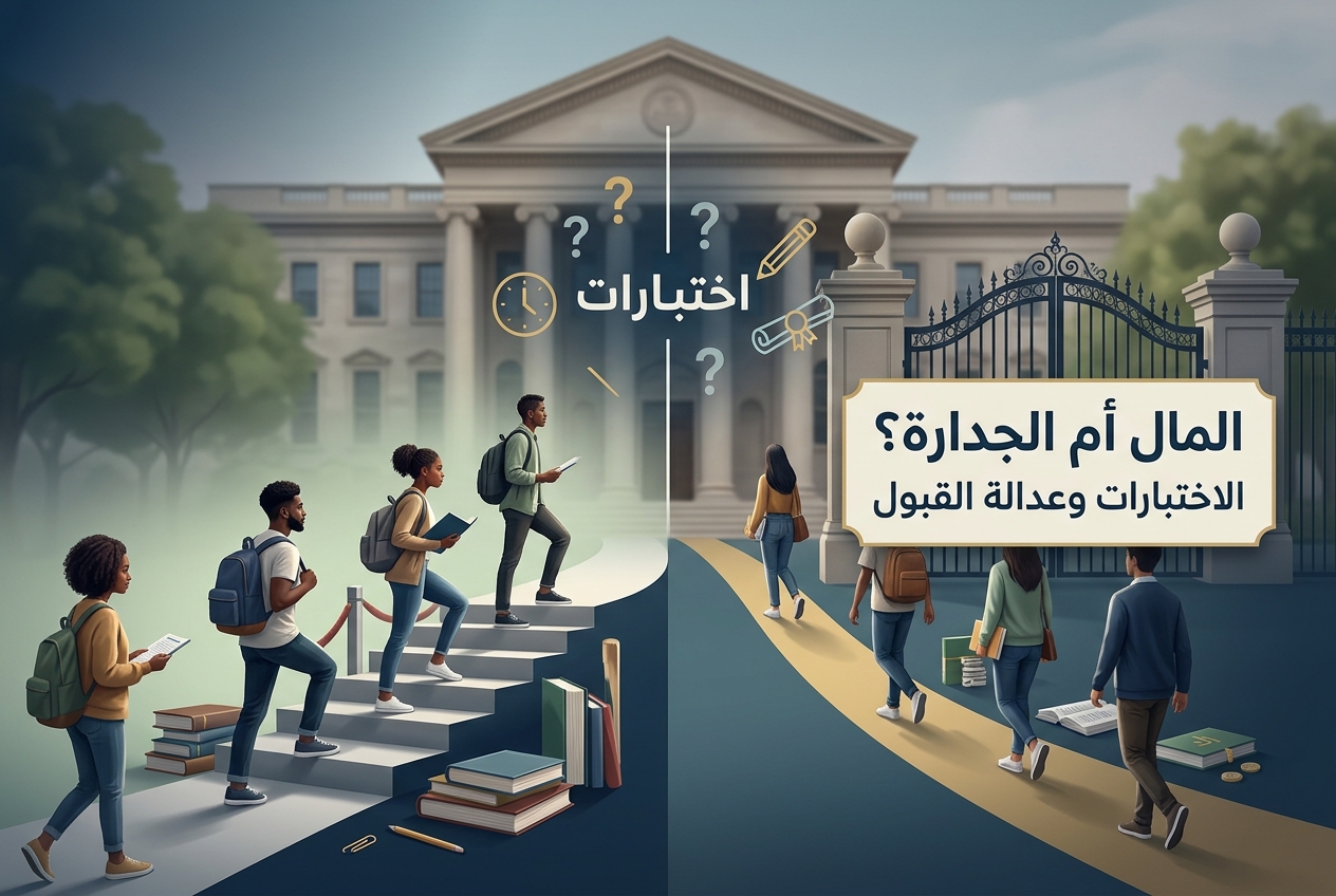 اختباري SAT وACT قد يقيسان المال بقدر ما يقيسان الجدارة