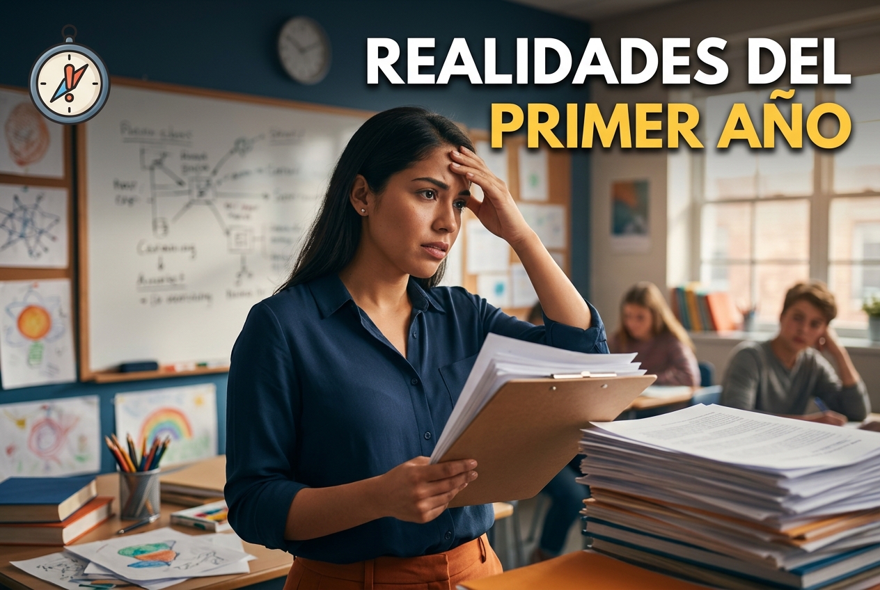 Lo que enfrentan los nuevos docentes que ninguna capacitación les advierte