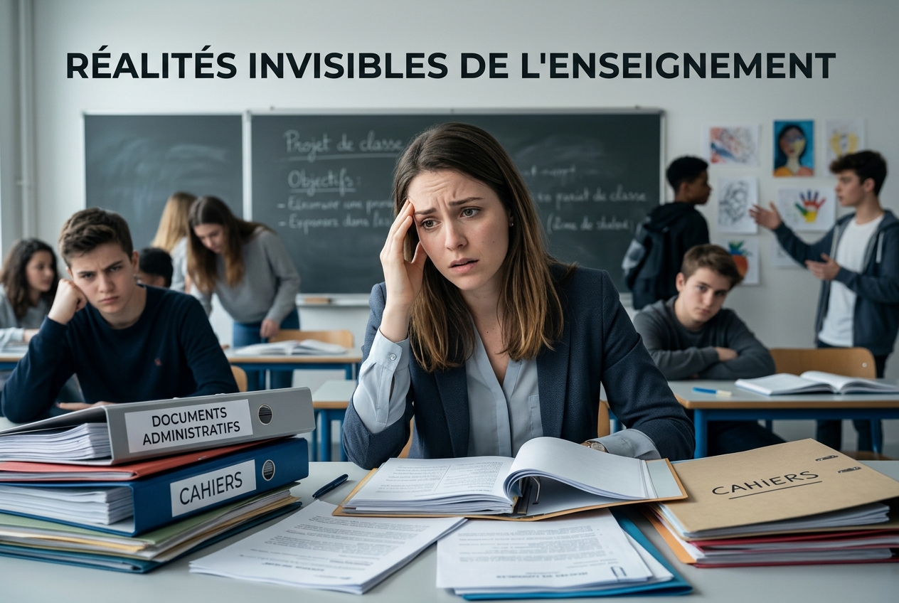 Ce que les nouveaux enseignants affrontent et que aucune formation ne leur prépare