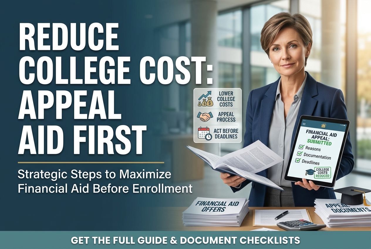 You Must Appeal Financial Aid Before Accepting to Lower Your College Costs