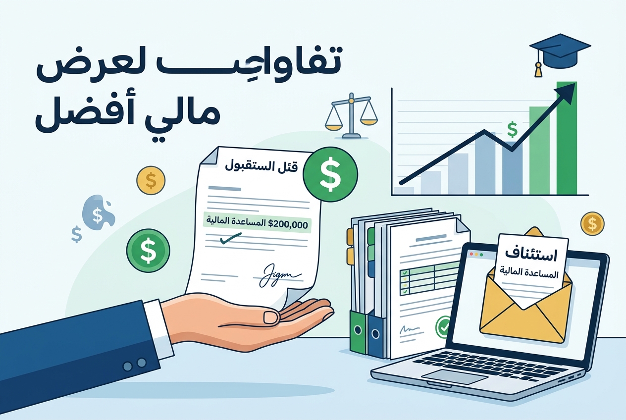 يجب عليك استئناف المساعدة المالية قبل القبول لتخفيض تكاليف كليتك