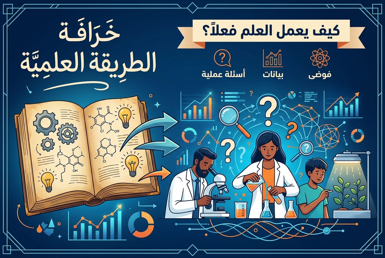 الطريقة العلمية التي حفظتها هي خرافة