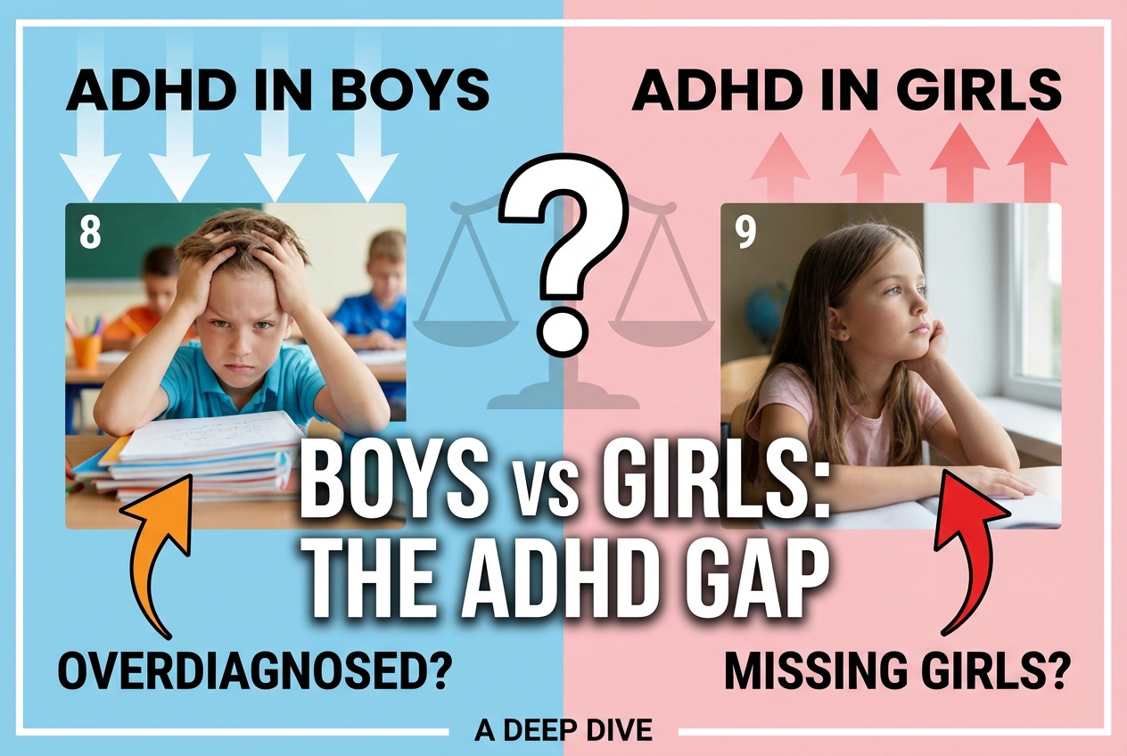 ADHD Medicates the Boys and Misses the Girls