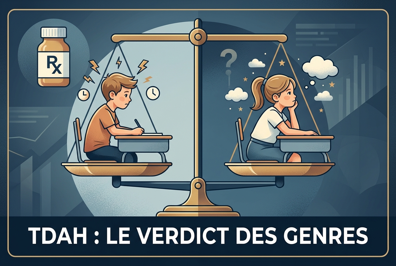 Le TDAH Médicamente les Garçons et Oublie les Filles