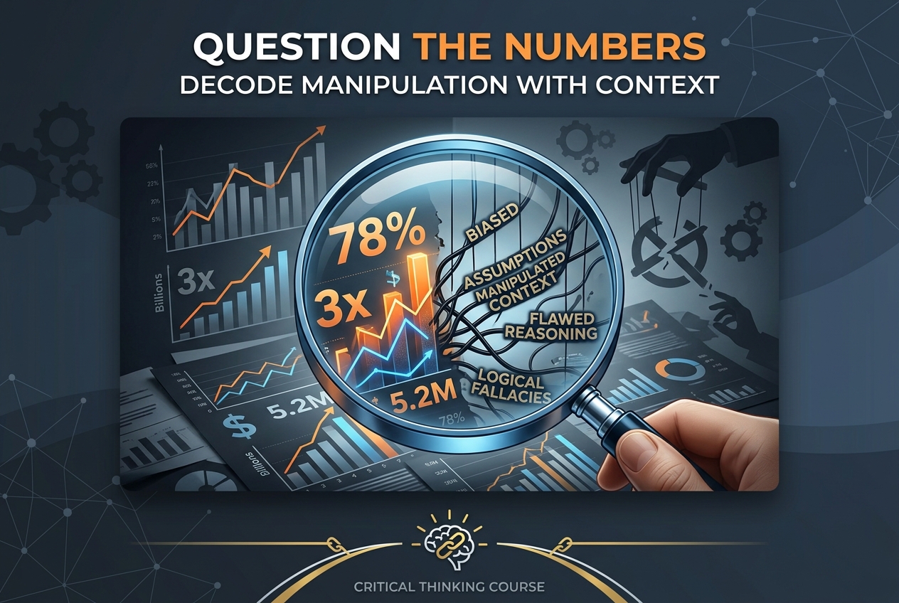 Numbers Alone Don't Prove Truth Without Careful Context