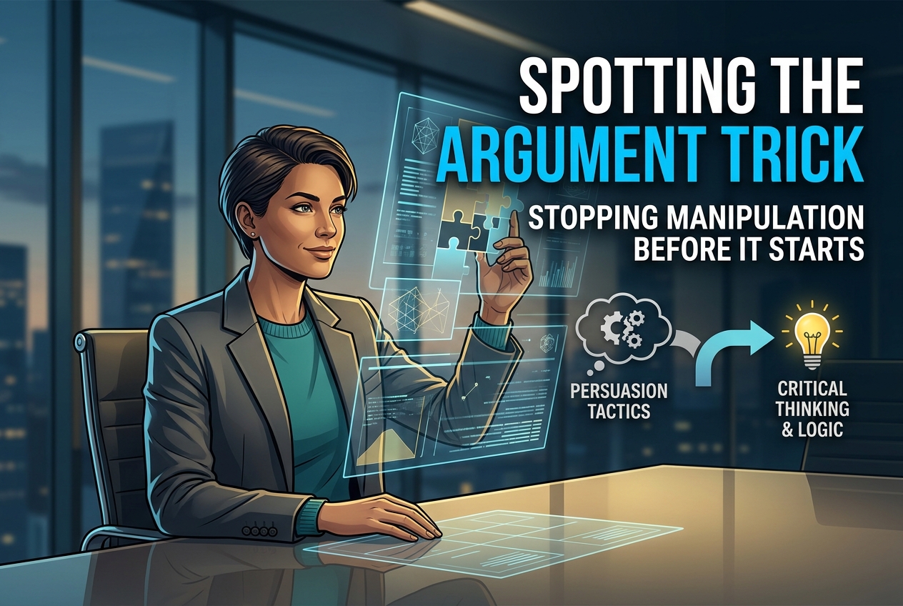 Spotting the Trick in an Argument Before It Works on You