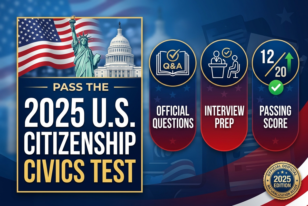Pass the 2025 U.S. Citizenship Civics Test