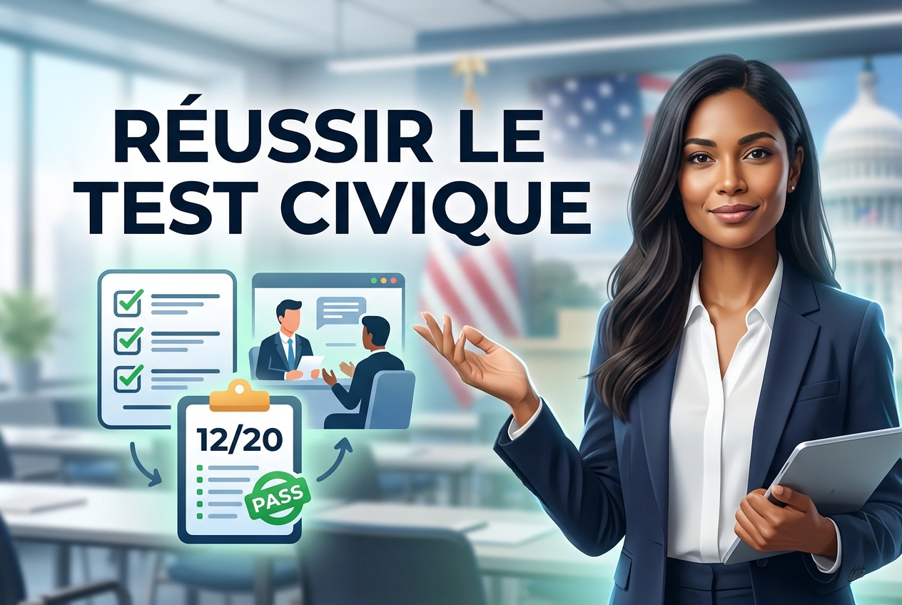Réussir le test de civisme pour la citoyenneté américaine 2025