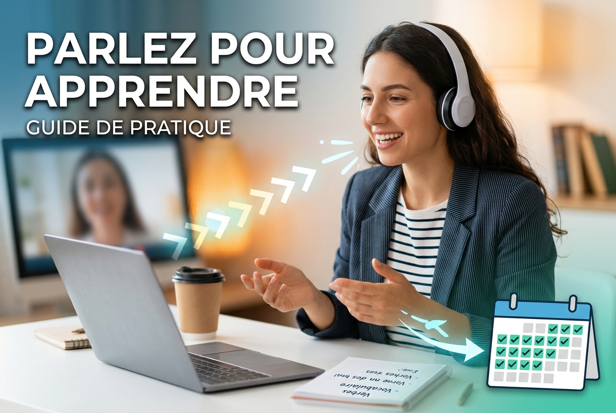 La pratique régulière et les vraies conversations sont essentielles pour apprendre une langue rapidement