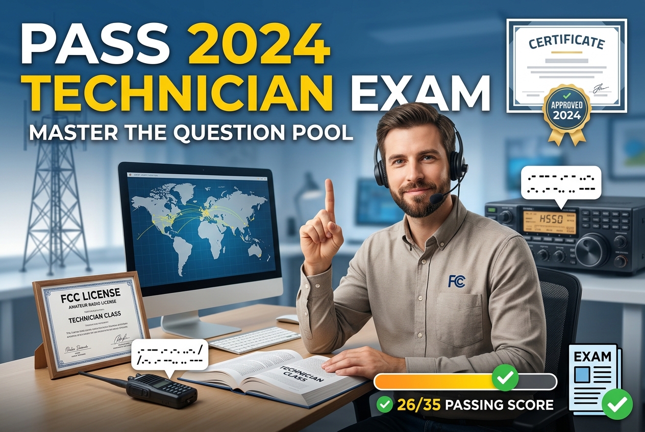Pass the 2024 Technician Class License Exam