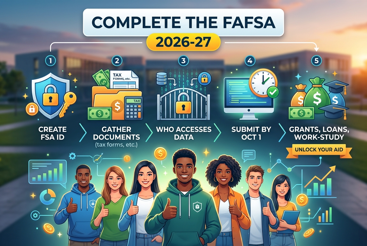 Complete the 2026–27 FAFSA to Secure Federal Student Aid