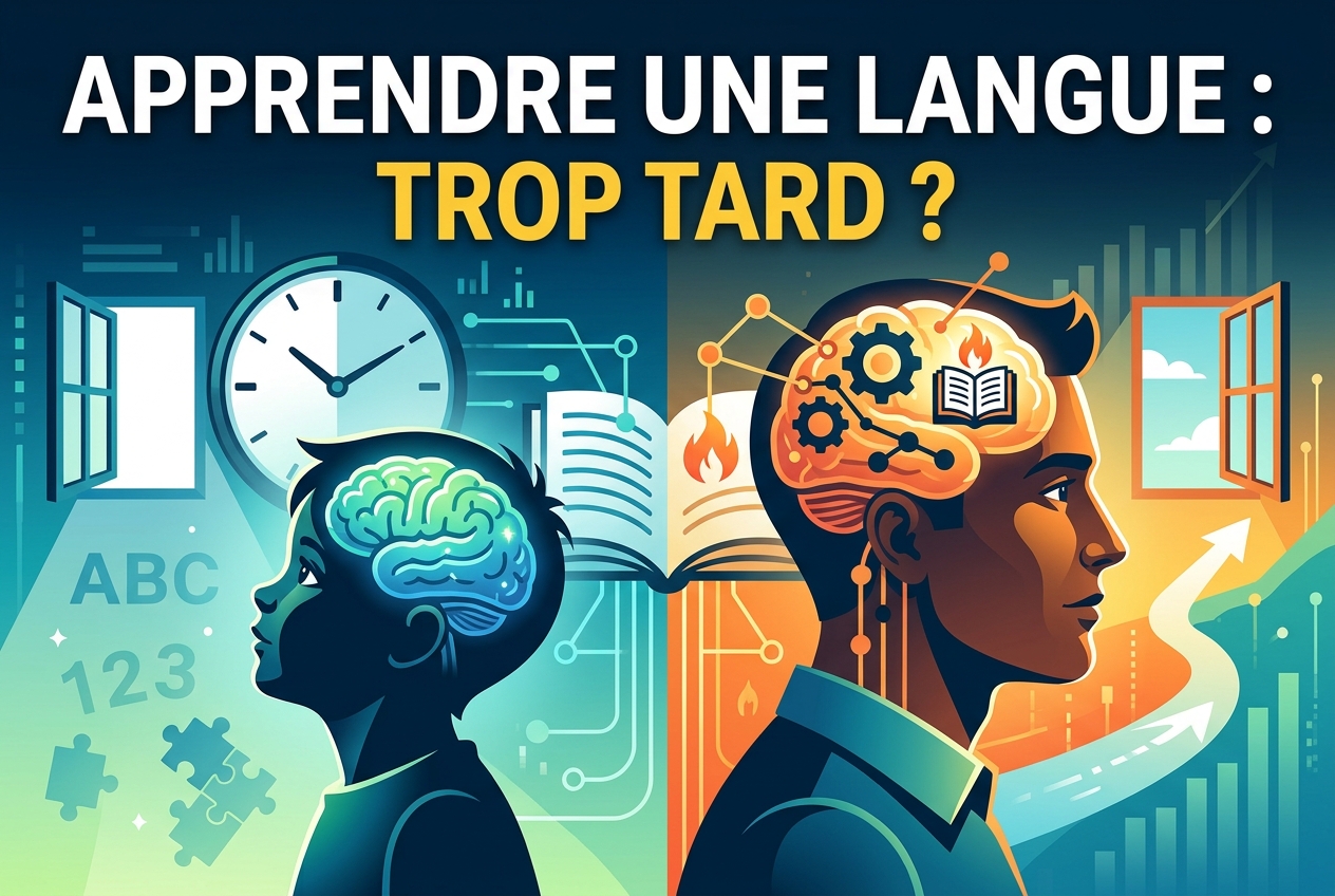 Est-il vraiment trop tard pour apprendre une langue ?