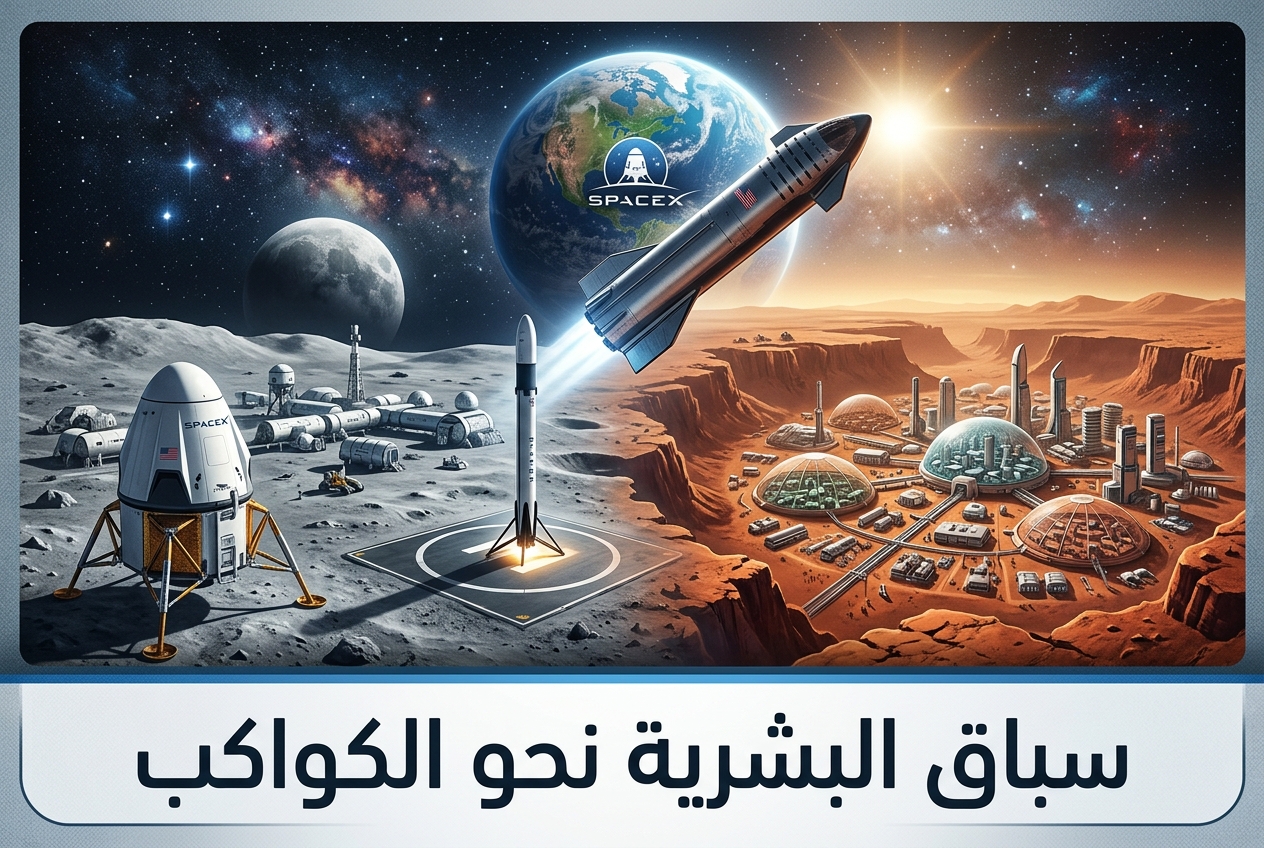 سبيس إكس والمليارديرات يتسابقون لجعل البشر نوعًا متعدد الكواكب