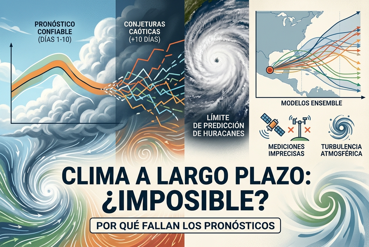 Por qué nadie puede decirte el clima del próximo mes