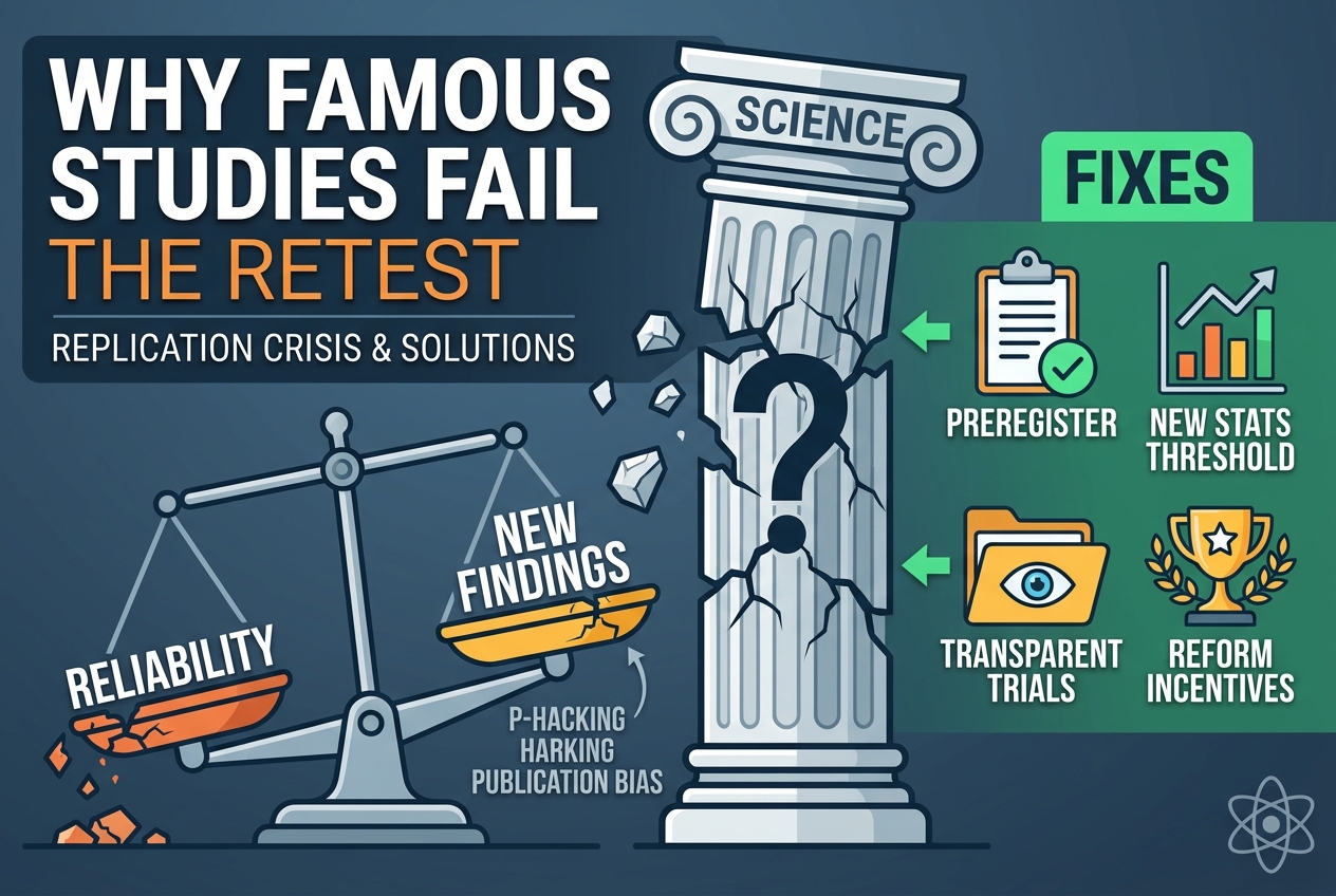 Why So Many Famous Studies Fail the Retest