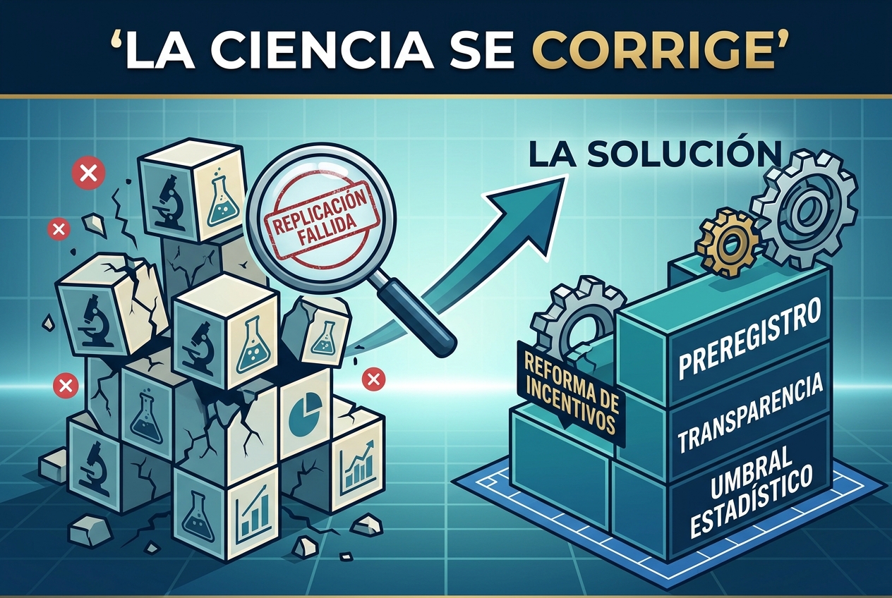 Por qué tantos estudios famosos fallan la repetición