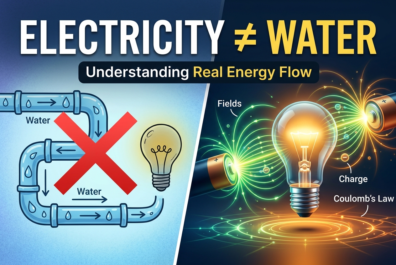 Electricity Doesn't Flow Like Water, No Matter What School Said