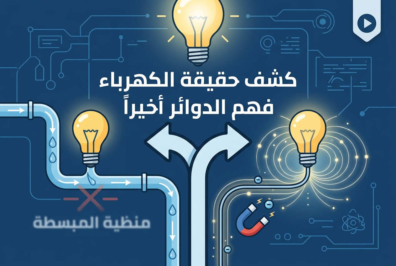 الكهرباء لا تتدفق مثل الماء، بغض النظر عما قالته المدرسة