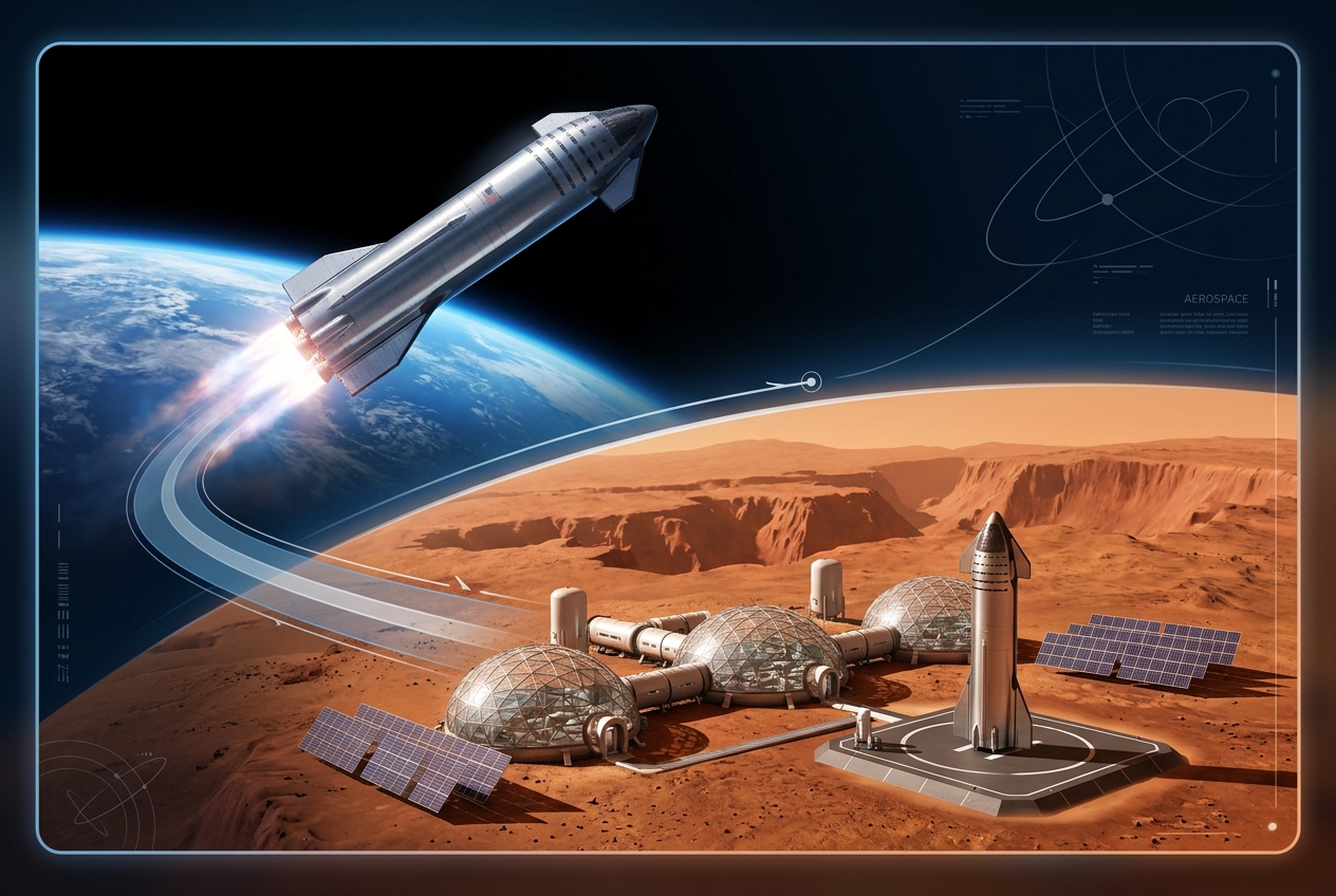 SpaceX Will Make Mars Travel Routine to Secure Humanity’s Immortality