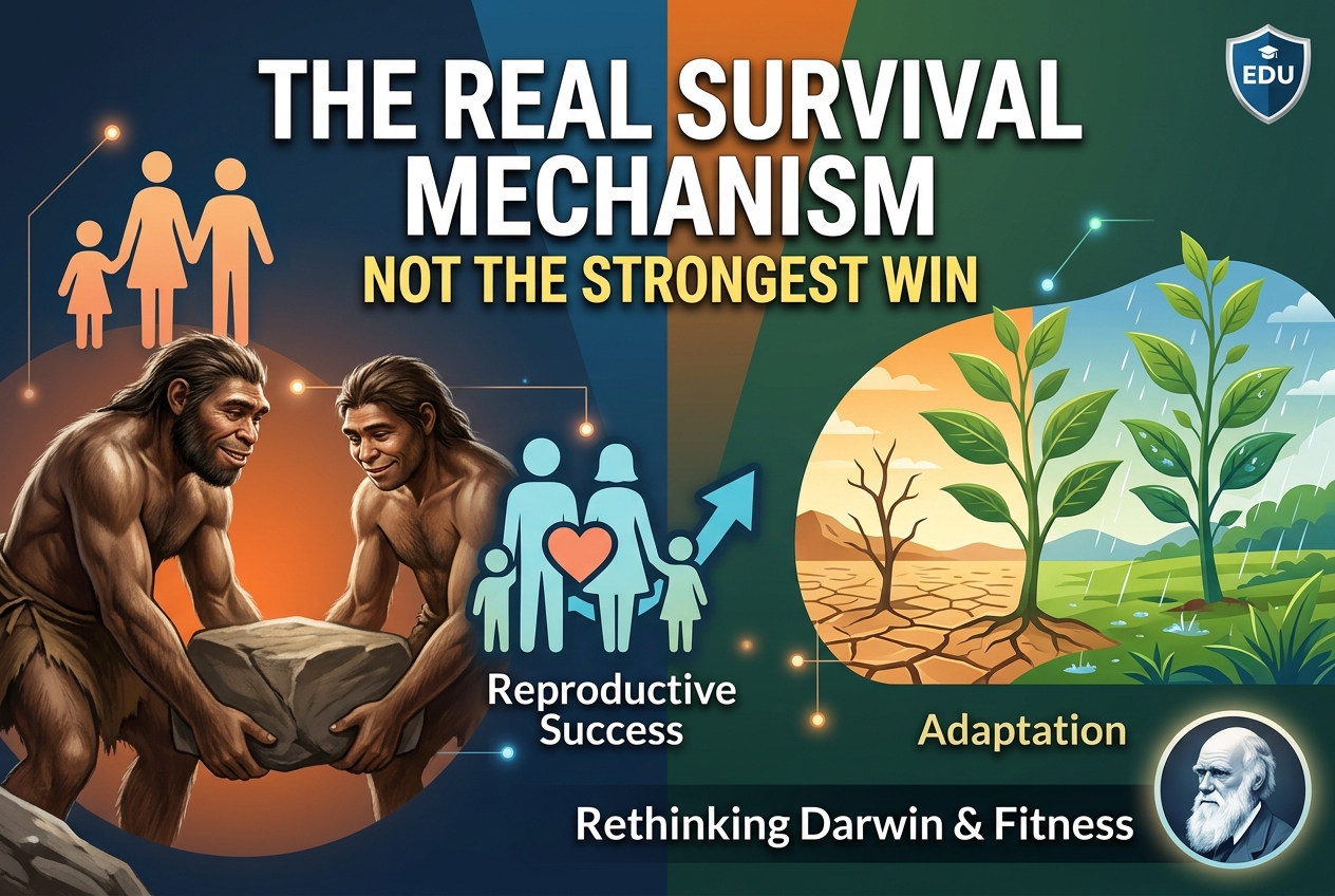 'Survival of the Fittest' Never Meant the Strongest Win