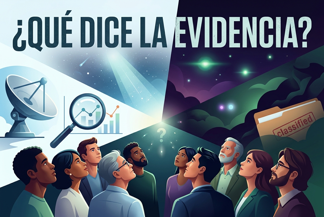 Lo que la evidencia realmente dice sobre los OVNIs