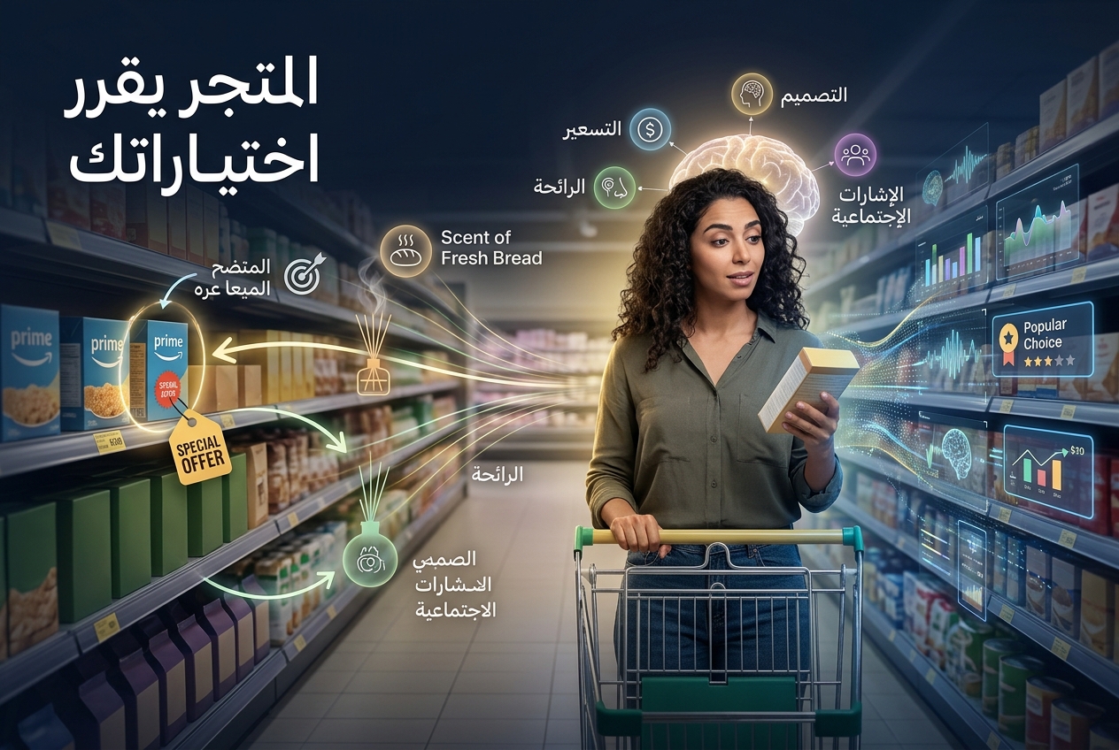 المتجر قرر ما ستشتريه قبل أن تدخل
