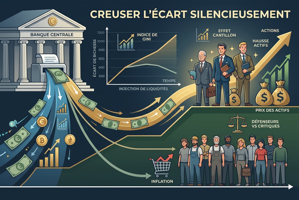 How Quantitative Easing Quietly Makes the Rich Richer