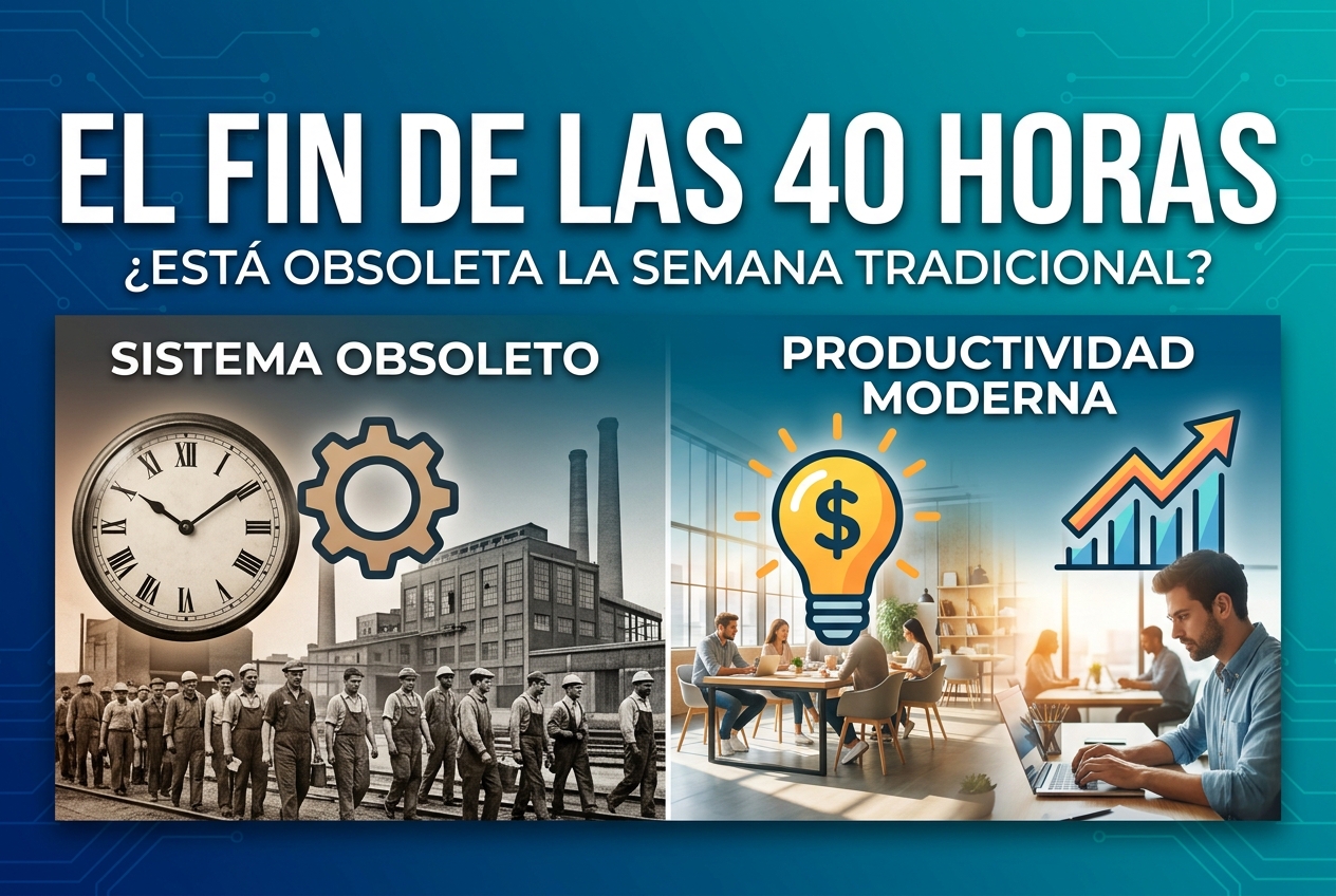 La semana laboral de 40 horas está obsoleta