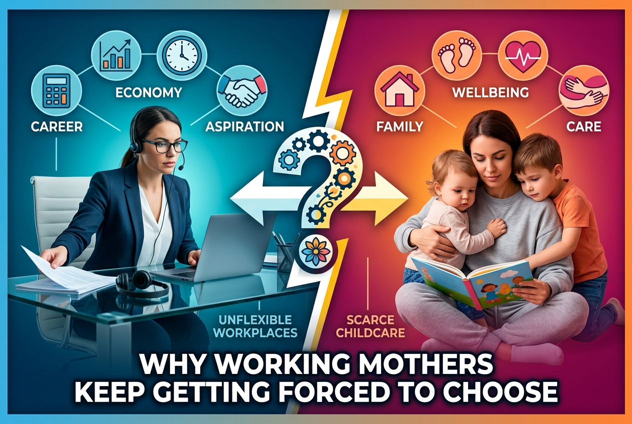 Why Working Mothers Keep Getting Forced to Choose