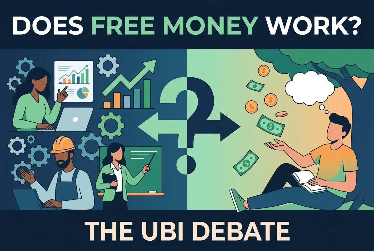Does Free Money Make People Stop Working?