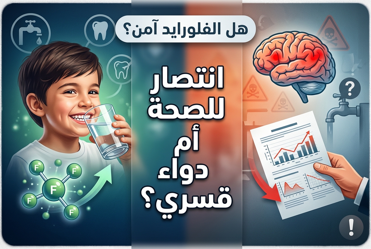 تفلور الماء: انتصار للصحة العامة أم دواء قسري