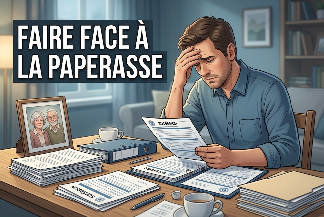 Personne ne vous prévient de la quantité de paperasse qui suit la mort d’un parent
