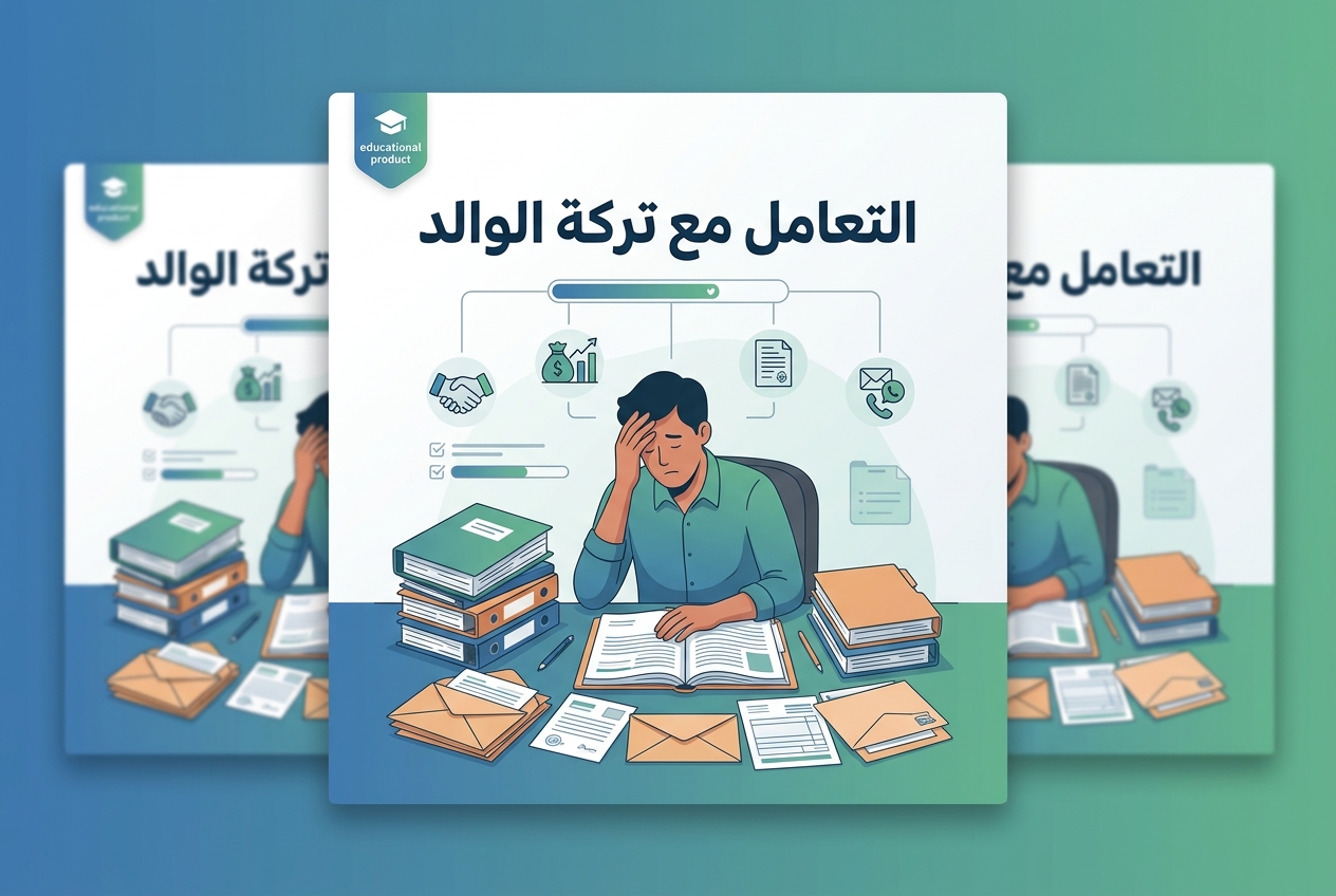 لا أحد يحذرك من كمية الأوراق التي تلي وفاة الوالد